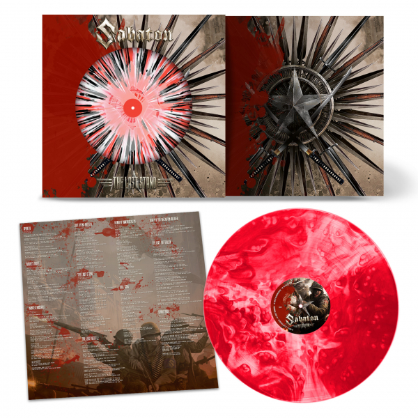 Sabaton - The Last Stand (10th Anniversary Edition Gatefold, Bloodstone Marbled 2LP) in der Gruppe VINYL / Kommande / Hårdrock,Svensk Musik bei Bengans Skivbutik AB (5679864)