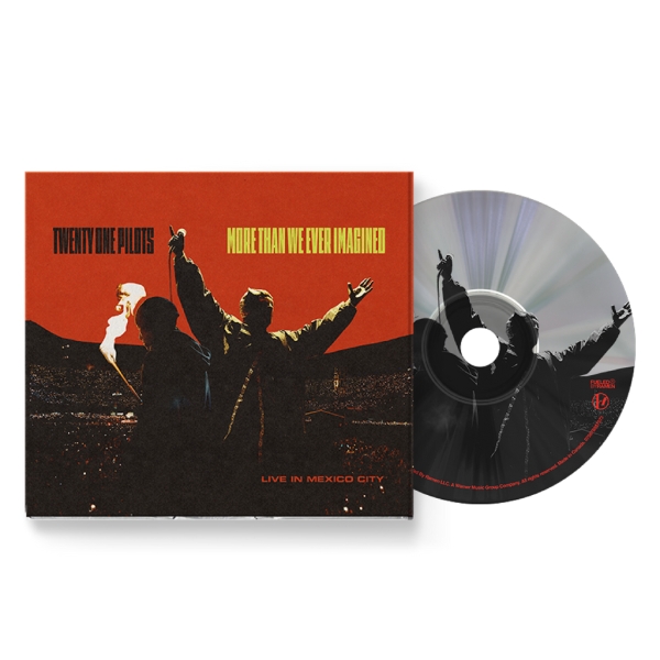 Twenty One Pilots - More Than We Ever Imagined (Live From Mexico City) in der Gruppe CD / Kommande / Pop-Rock bei Bengans Skivbutik AB (5679871)
