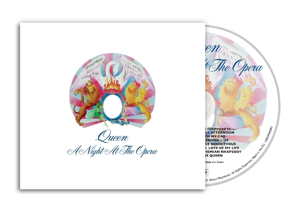 Queen - A Night At The Opera in der Gruppe CD / Kommande / Pop-Rock bei Bengans Skivbutik AB (5679881)