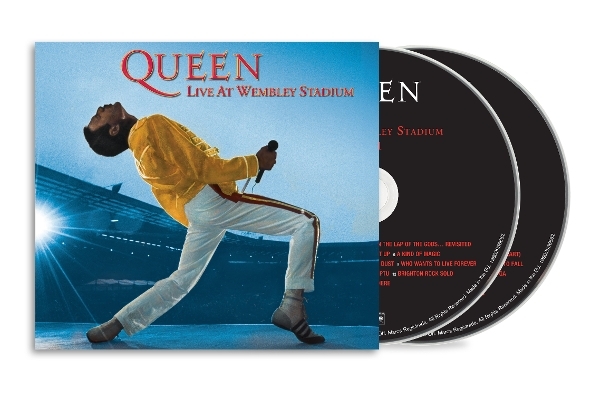 Queen - Live At Wembley Stadium in der Gruppe CD / Kommande / Pop-Rock bei Bengans Skivbutik AB (5679888)