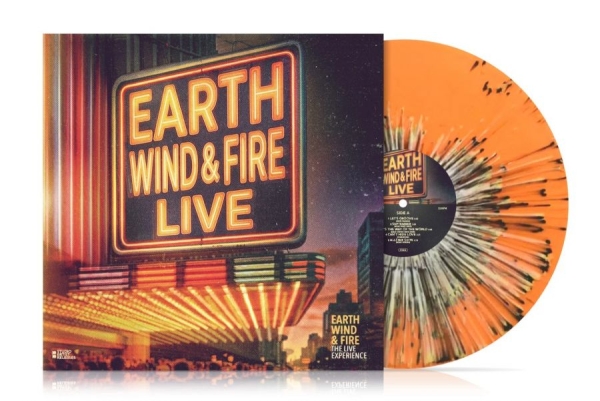 Earth Wind & Fire - The Live Experience (Orange Splatte in der Gruppe VINYL / Kommande / Pop-Rock bei Bengans Skivbutik AB (5679961)