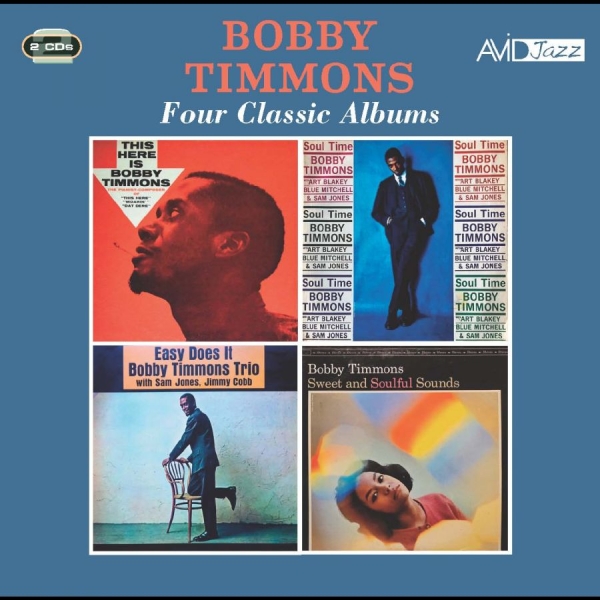 Bobby Timmons - Four Classic Albums in der Gruppe CD / Kommande / Jazz bei Bengans Skivbutik AB (5680015)