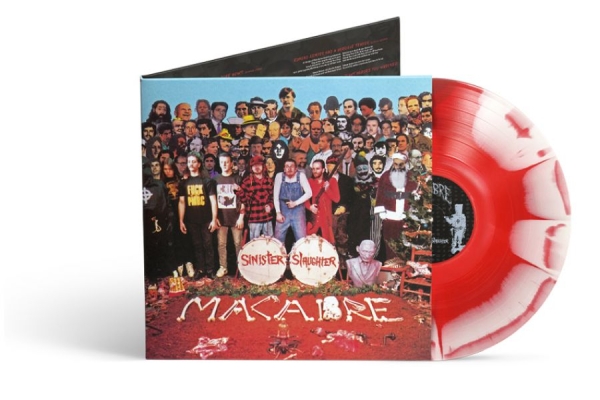 Macabre - Sinister Slaughter (Sunburst Vinyl in der Gruppe VINYL / Kommande / Hårdrock bei Bengans Skivbutik AB (5680114)