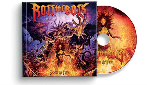 Ross The Boss - Born On Fire in der Gruppe CD / Kommande / Hårdrock bei Bengans Skivbutik AB (5680123)