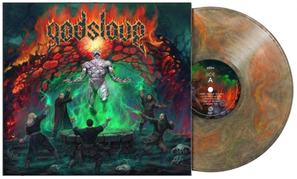 Godslave - Godslave (Orange And Green Marbled in der Gruppe VINYL / Kommande / Hårdrock bei Bengans Skivbutik AB (5680148)