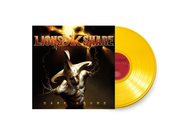 Lions Share - Dark Hours (Yellow Vinyl Lp) in der Gruppe VINYL / Kommande / Hårdrock bei Bengans Skivbutik AB (5680150)