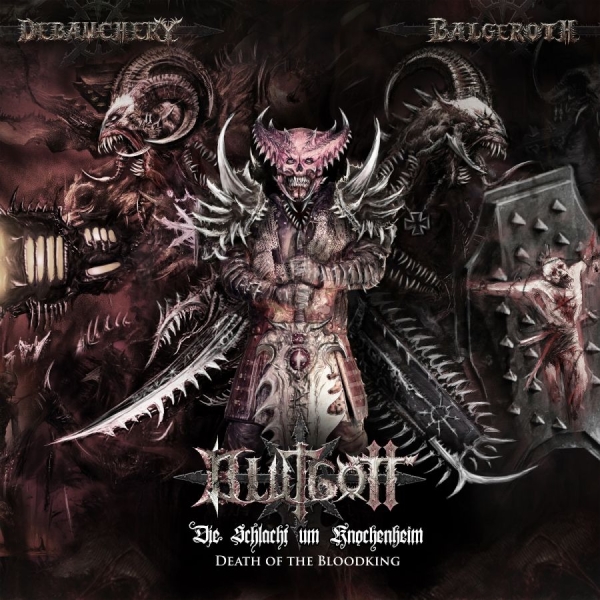 Debauchery & Blutgott - Schlacht Um Knochenheim 1 / Death O in der Gruppe CD / Kommande / Hårdrock bei Bengans Skivbutik AB (5680158)