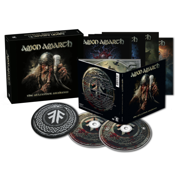 Amon Amarth - Allfather Awakens The (2Cd Clamshell Box) in der Gruppe CD / Kommande / Hårdrock bei Bengans Skivbutik AB (5680192)