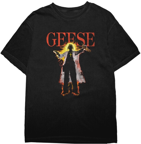 Geese - Holy Figure - T-Shirt (Black) in der Gruppe MERCHANDISE / T-shirt / Pop-Rock bei Bengans Skivbutik AB (5680223r)