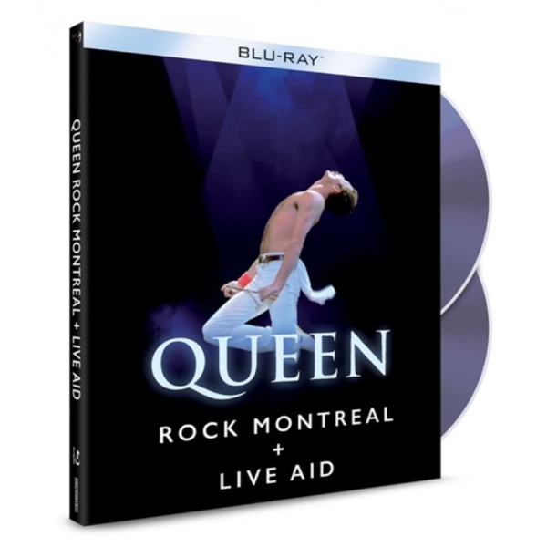 Queen - Rock Montreal + Live Aid in der Gruppe MUSIK / Musik Blu-Ray / Pop-Rock bei Bengans Skivbutik AB (5680228)