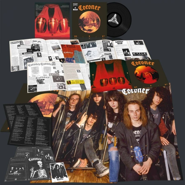 Coroner - R.I.P. (Black Vinyl Lp) in der Gruppe VINYL / Kommande / Hårdrock bei Bengans Skivbutik AB (5680276)