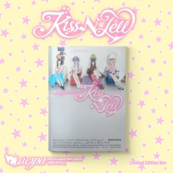aespa - Kiss N Tell (Limited Edition Ver.) Japan Mini Album in der Gruppe Minishops / K-Pop Minishops / Aespa bei Bengans Skivbutik AB (5680307)
