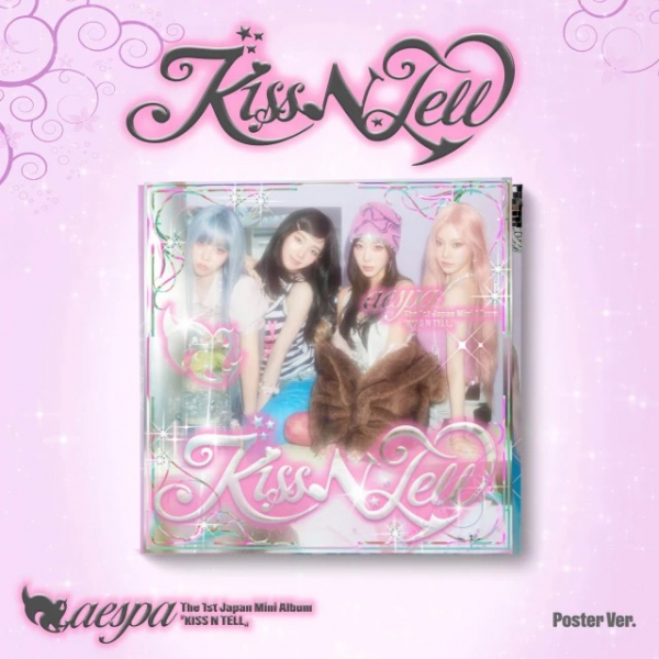 aespa - Kiss N Tell (Poster Ver.) Japan Mini Album in der Gruppe Minishops / K-Pop Minishops / Aespa bei Bengans Skivbutik AB (5680308)