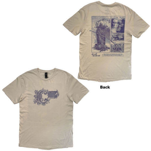 Chiodos - Awtew Album Art Uni Natrl T-Shirt in der Gruppe MERCHANDISE / T-shirt / Kommande / Hårdrock bei Bengans Skivbutik AB (5680733r)
