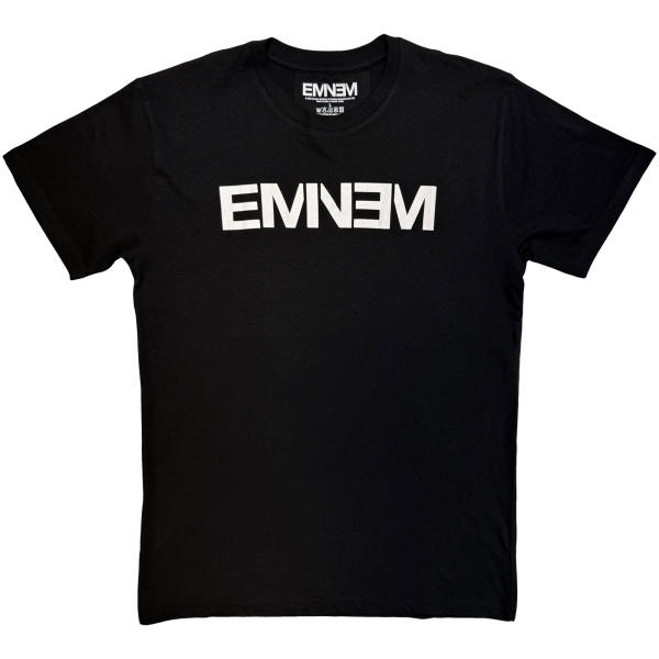 Eminem - Logo Mono Uni Bl T-Shirt in der Gruppe MERCHANDISE / T-shirt / Kommande /  bei Bengans Skivbutik AB (5680738r)