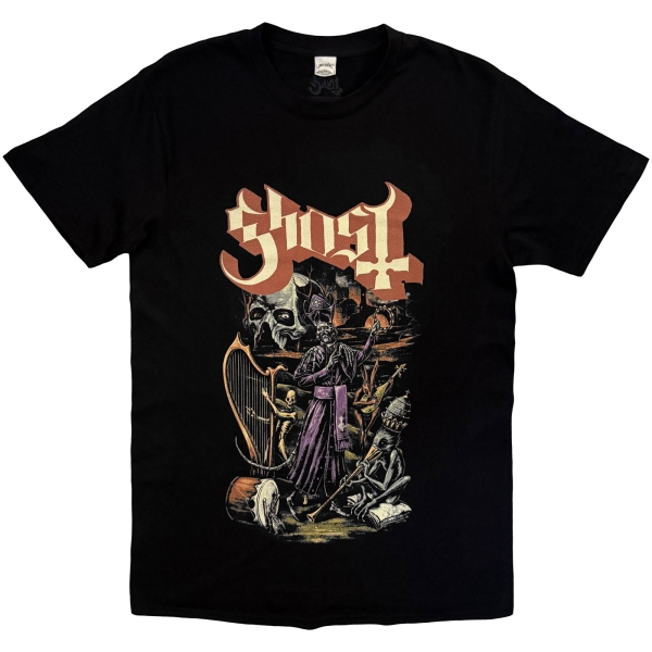 Ghost - What Music They Make Uni Bl T-Shirt in der Gruppe MERCHANDISE / T-shirt / Kommande / Hårdrock bei Bengans Skivbutik AB (5680746r)