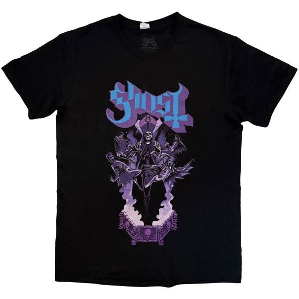 Ghost - Summoning V Uni Bl T-Shirt in der Gruppe MERCHANDISE / T-shirt / Kommande / Hårdrock bei Bengans Skivbutik AB (5680747r)