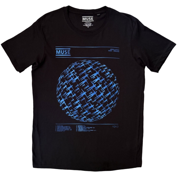 Muse - Absolution Uni Bl T-Shirt in der Gruppe MERCHANDISE / T-shirt / Kommande / Pop-Rock bei Bengans Skivbutik AB (5680764r)