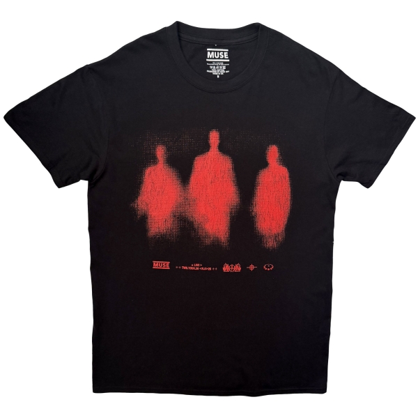 Muse - The Wow Signal Shadows Uni Bl T-Shirt in der Gruppe MERCHANDISE / T-shirt / Kommande / Pop-Rock bei Bengans Skivbutik AB (5680767r)
