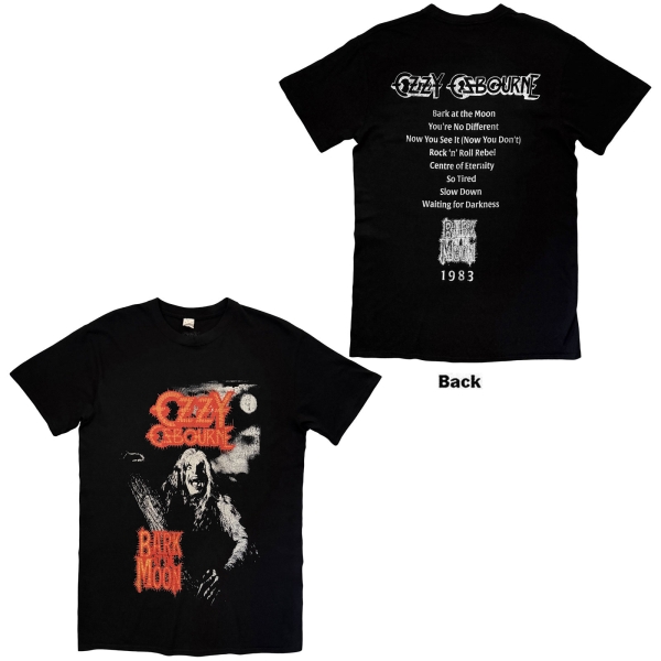 Ozzy Osbourne - Bark At The Moon Tribute Uni Bl T-Shirt in der Gruppe MERCHANDISE / T-shirt / Kommande / Hårdrock bei Bengans Skivbutik AB (5680771r)