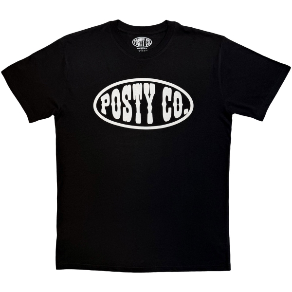 Post Malone - Logo Mono Uni Bl T-Shirt in der Gruppe MERCHANDISE / T-shirt / Kommande / RnB-Soul bei Bengans Skivbutik AB (5680774r)
