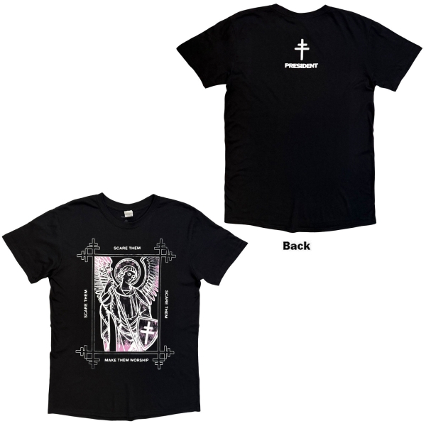 President - Angel Uni Bl T-Shirt in der Gruppe MERCHANDISE / T-shirt / Kommande / Hårdrock bei Bengans Skivbutik AB (5680777r)