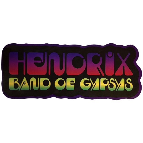 Jimi Hendrix - Band Of Gypsys Sticker in der Gruppe MERCHANDISE / Merch / Kommande / Pop-Rock bei Bengans Skivbutik AB (5680935)