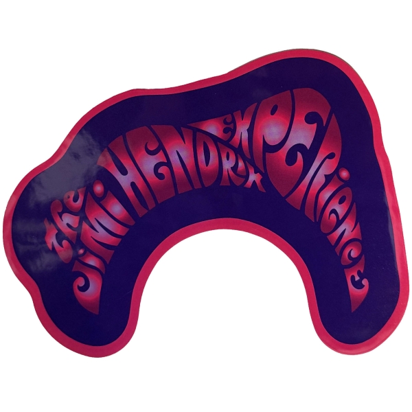 Jimi Hendrix - Swirl Logo Sticker in der Gruppe MERCHANDISE / Merch / Kommande / Pop-Rock bei Bengans Skivbutik AB (5680940)
