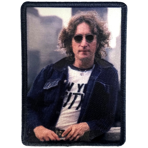 John Lennon - Nyc Tee Printed Patch in der Gruppe MERCHANDISE / Stoffaufnäher /  /  bei Bengans Skivbutik AB (5680951)