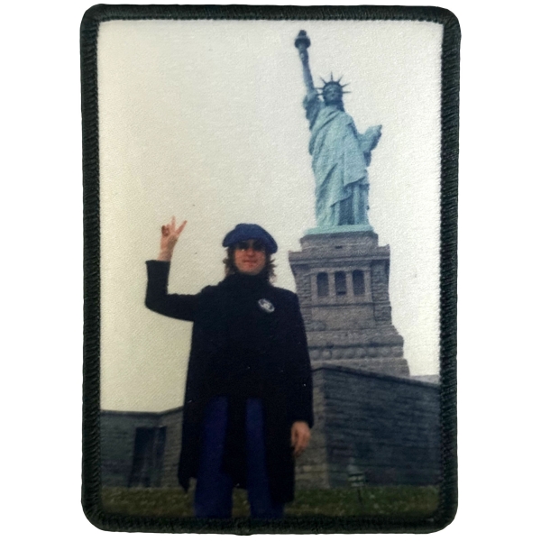 John Lennon - Liberty Printed Patch in der Gruppe MERCHANDISE / Stoffaufnäher /  /  bei Bengans Skivbutik AB (5680952)