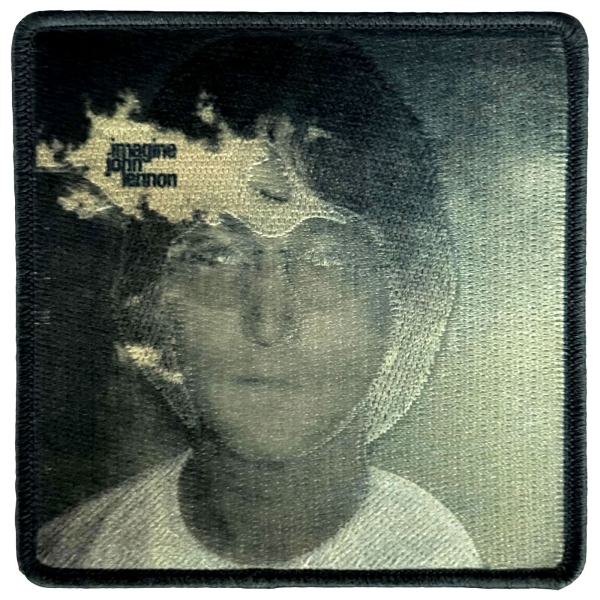 John Lennon - Imagine Album Printed Patch in der Gruppe MERCHANDISE / Stoffaufnäher /  /  bei Bengans Skivbutik AB (5680957)
