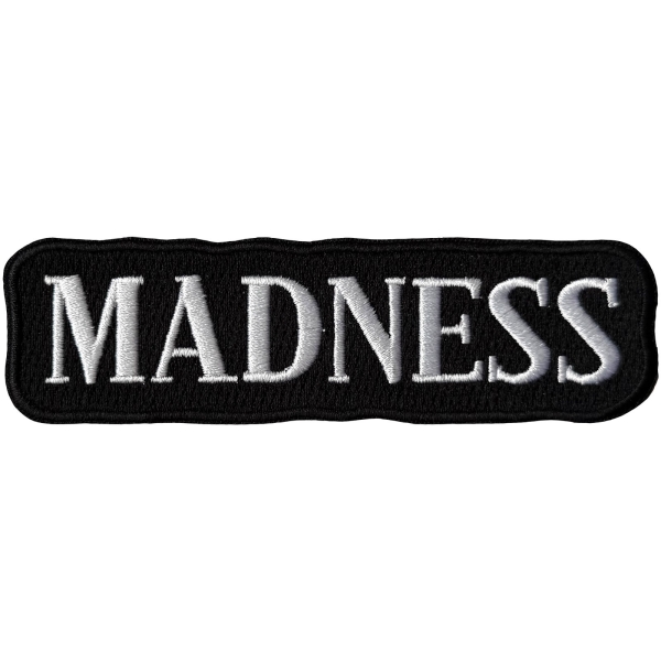 Madness - Text Logo Woven Patch in der Gruppe MERCHANDISE / Stoffaufnäher /  /  bei Bengans Skivbutik AB (5680988)