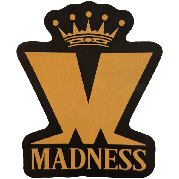 Madness - Crown & M Sticker in der Gruppe MERCHANDISE / Merch / Kommande / Pop-Rock bei Bengans Skivbutik AB (5680995)