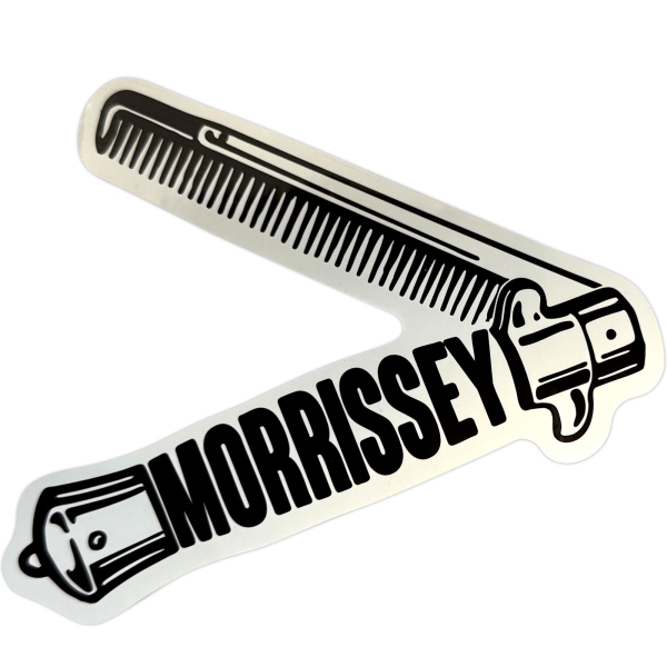 Morrissey - Comb Sticker in der Gruppe MERCHANDISE / Merch / Kommande / Pop-Rock bei Bengans Skivbutik AB (5681012)