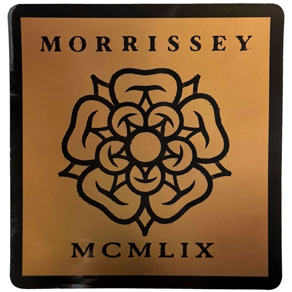 Morrissey - Rose Logo Sticker in der Gruppe MERCHANDISE / Merch / Kommande / Pop-Rock bei Bengans Skivbutik AB (5681014)