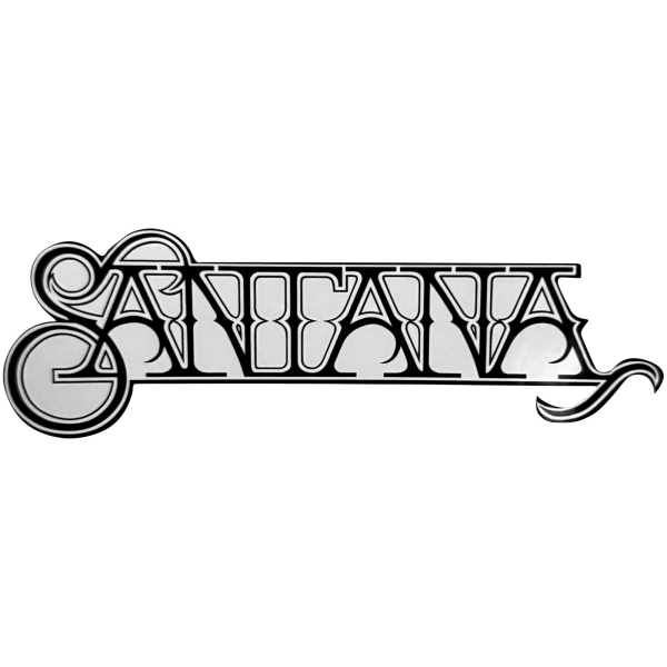 Santana - Logo Sticker in der Gruppe MERCHANDISE / Merch / Kommande / Pop-Rock bei Bengans Skivbutik AB (5681105)
