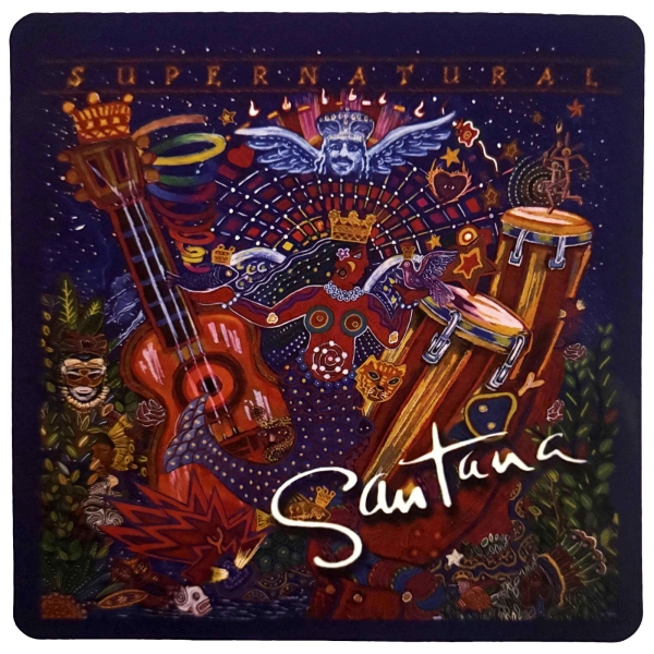 Santana - Supernatural Sticker in der Gruppe MERCHANDISE / Merch / Kommande / Pop-Rock bei Bengans Skivbutik AB (5681108)