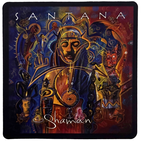 Santana - Shaman Sticker in der Gruppe MERCHANDISE / Merch / Kommande / Pop-Rock bei Bengans Skivbutik AB (5681109)