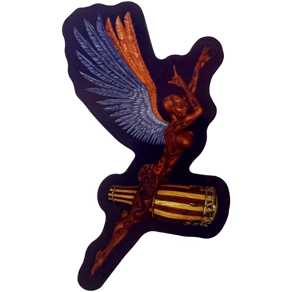 Santana - Abraxas Angel Sticker in der Gruppe MERCHANDISE / Merch / Kommande / Pop-Rock bei Bengans Skivbutik AB (5681110)