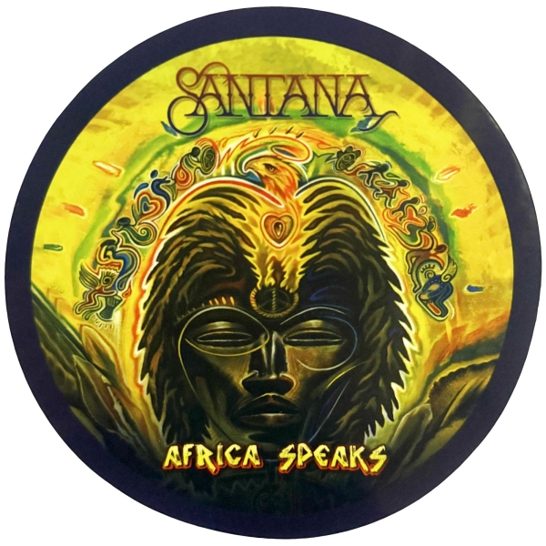 Santana - Africa Speaks Sticker in der Gruppe MERCHANDISE / Merch / Kommande / Pop-Rock bei Bengans Skivbutik AB (5681111)