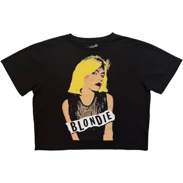 Blondie - Side Glance Lady Bl Crop Top in der Gruppe MERCHANDISE / T-shirt / Kommande / Pop-Rock bei Bengans Skivbutik AB (5681147r)