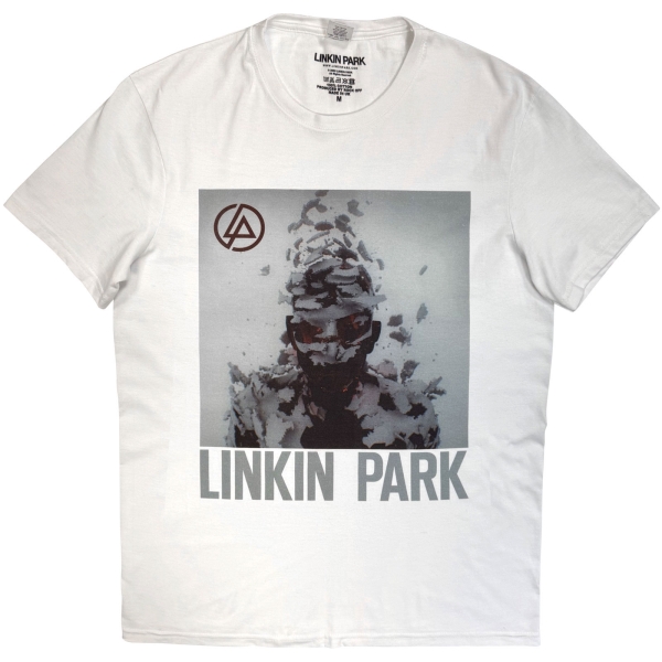 Linkin Park - Living Things Cover Art Uni Wht T-Shirt in der Gruppe MERCHANDISE / T-shirt / Kommande / Hårdrock bei Bengans Skivbutik AB (5681167r)