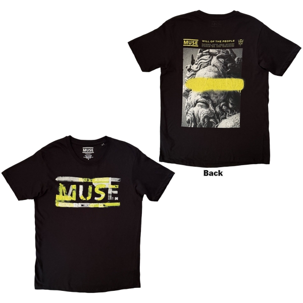 Muse - Will Of The People Uni Bl T-Shirt in der Gruppe MERCHANDISE / T-shirt / Kommande / Pop-Rock bei Bengans Skivbutik AB (5681172r)