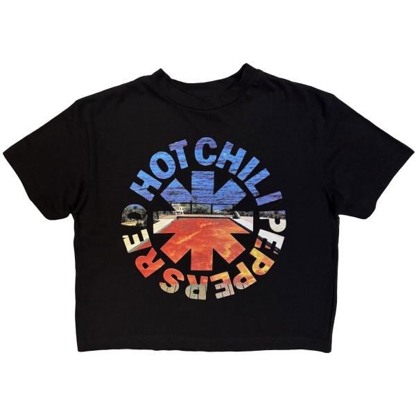 Red Hot Chili Peppers - Californication Asterisk Lady Bl Crop Top in der Gruppe MERCHANDISE / T-shirt / Kommande / Pop-Rock bei Bengans Skivbutik AB (5681185r)