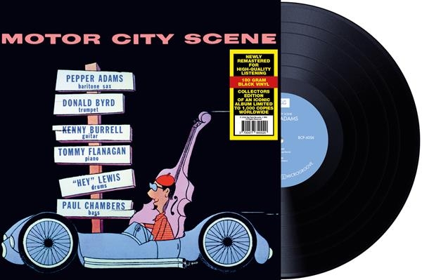 Pepper Adams & Donald Byrd - Motor City Scene in der Gruppe VINYL / Kommande / Jazz bei Bengans Skivbutik AB (5681207)