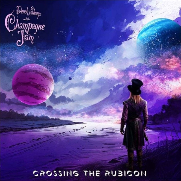 Derek Sharp & The Champagne Jam - Crossing The Rubicon in der Gruppe CD / Kommande / Pop-Rock bei Bengans Skivbutik AB (5681254)