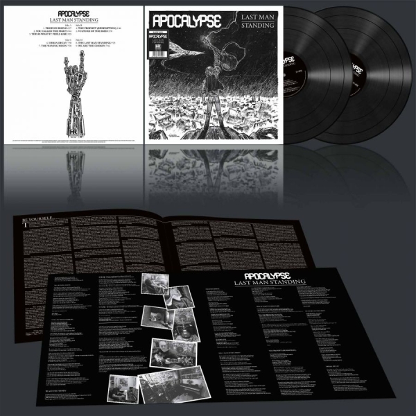 Apocalypse - Last Man Standing (2 Lp Black Vinyl in der Gruppe VINYL / Kommande / Hårdrock bei Bengans Skivbutik AB (5681288)