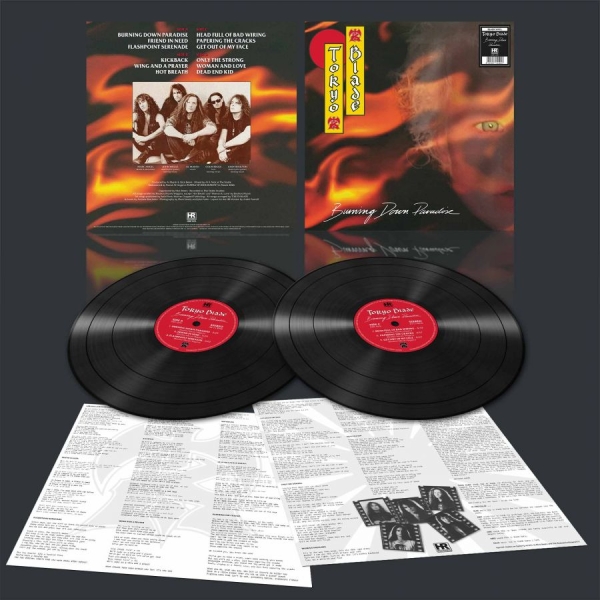 Tokyo Blade - Burning Down Paradise (2 Lp Black V in der Gruppe VINYL / Kommande / Hårdrock bei Bengans Skivbutik AB (5681290)