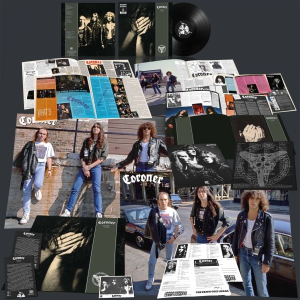Coroner - No More Color (Black Vinyl Lp) in der Gruppe VINYL / Kommande / Hårdrock bei Bengans Skivbutik AB (5681295)