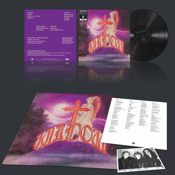 Ritual (Widow) - Widow (Black Vinyl Lp) in der Gruppe VINYL / Kommande / Hårdrock bei Bengans Skivbutik AB (5681297)
